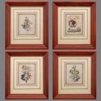 4 18e eeuw kopergravures, Antiek en Kunst, Kunst | Etsen en Gravures, Ophalen of Verzenden