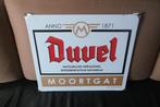 oud emaille bier rekl. bord DUVEL, Verzamelen, Ophalen of Verzenden, Zo goed als nieuw, Reclamebord