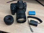 Canon EOS 70D + 2 Lenzen + Extra Accu - Topstaat!, Spiegelreflex, Canon, Ophalen of Verzenden, Zo goed als nieuw