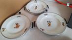 3 vintage disney borden, Verzamelen, Disney, Ophalen of Verzenden, Mickey Mouse, Gebruikt, Servies