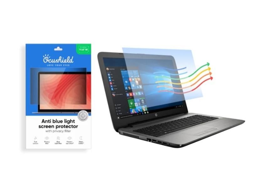 Ocushield Anti blue light screen protector, 27" W-B (16:9), Ophalen
