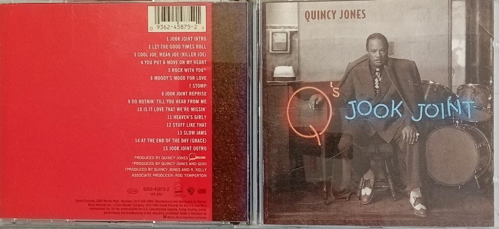 Te Koop: CD Quincy Jones – Jook Joint., Ophalen of Verzenden, 1980 - 1989, Zo goed als nieuw