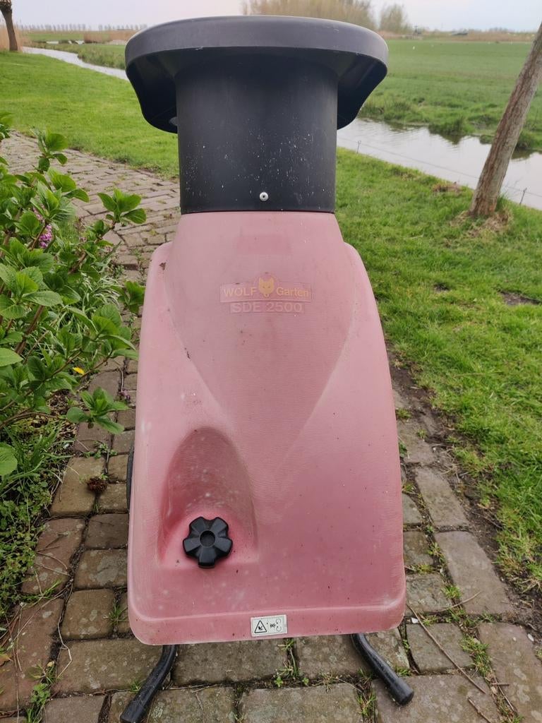 Wolf takken versnipperaar, type SDE 2500. Werkt prima, Ophalen, Gebruikt, Elektrisch, Wolf