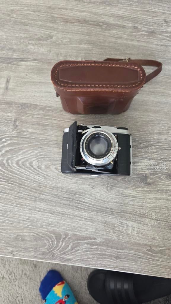 Vintage Balda Baldix Vouwcamera – 6x6 Middenformaat – incl., Ophalen of Verzenden, 1940 tot 1960, Overige typen