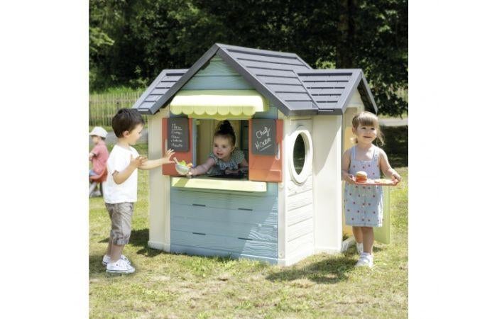 Smoby S. Life Chef House speelhuis met keuken en winkel €269, Ophalen of Verzenden, Nieuw