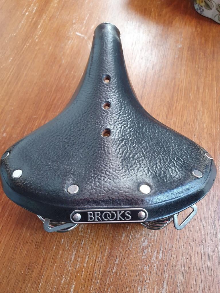 Brooks B67 Leren Zadel - Comfort met lichte gebruikerssporen, Fietsen en Brommers, Fietsonderdelen, Ophalen, Toerfiets, Gebruikt
