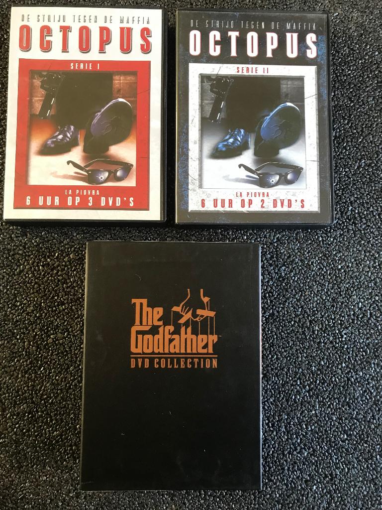 The Godfather en Octopus/La Piovra cd-boxen, Alle leeftijden, Boxset, Ophalen of Verzenden, Zo goed als nieuw