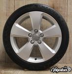 Originele Audi A3 velgen + zomerbanden | 17 inch, Gebruikt, Banden en Velgen, 17 inch, Ophalen of Verzenden