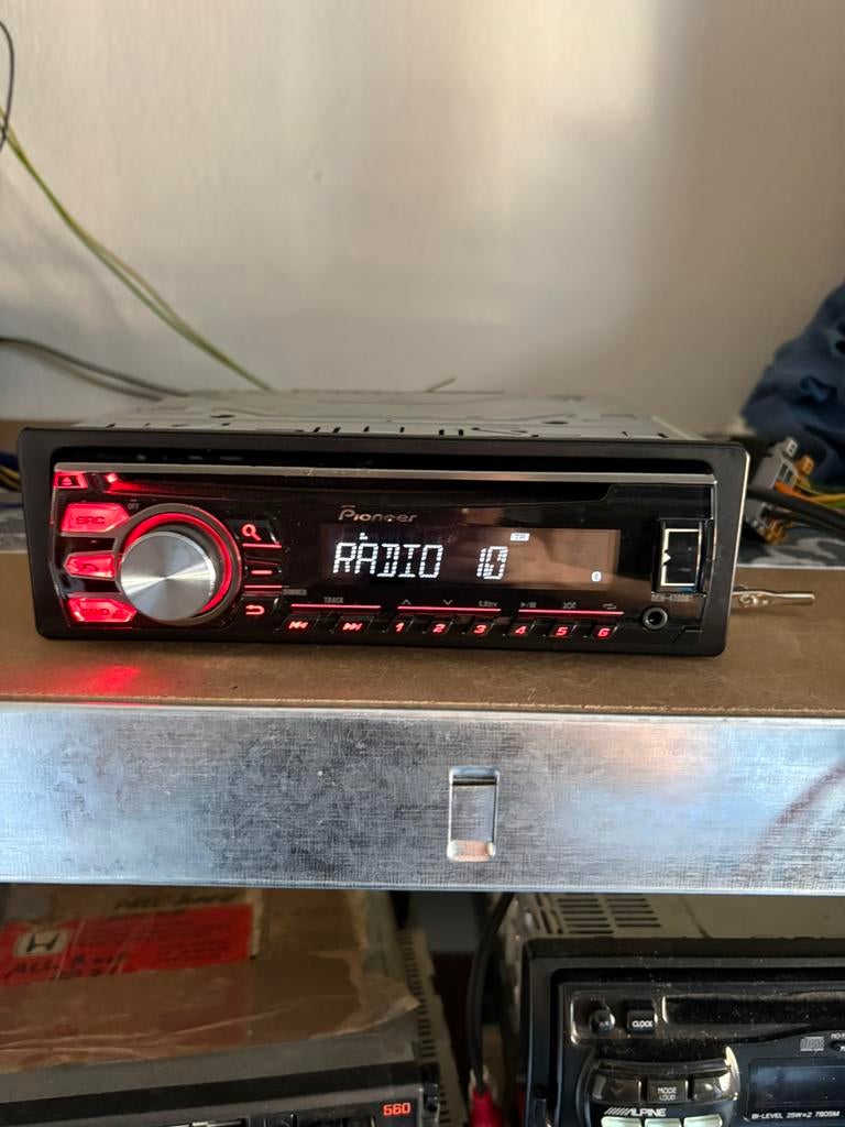Mooie goedwerkende Pioneer Bluetooth radio, Ophalen of Verzenden, Zo goed als nieuw
