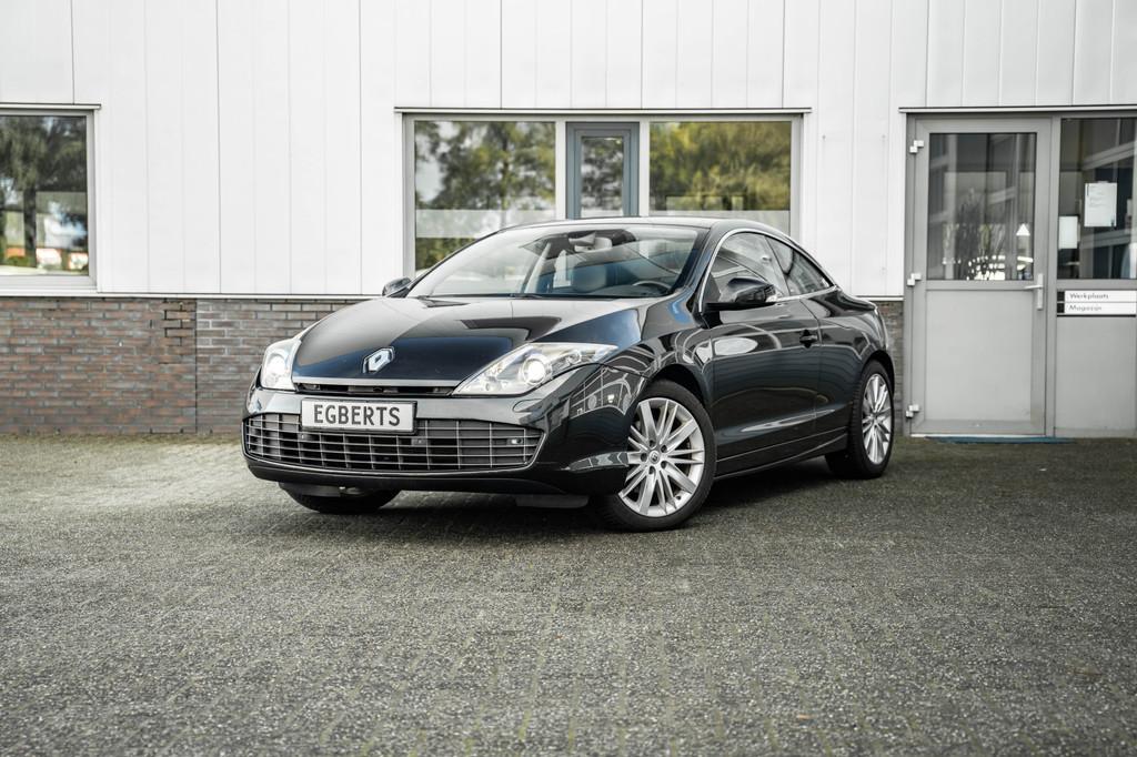 Renault Laguna Coupe 3.5 V6 Initiale | Youngtimer (bj 2010), Auto's, Gebruikt, Zwart, 4 stoelen, Zwart