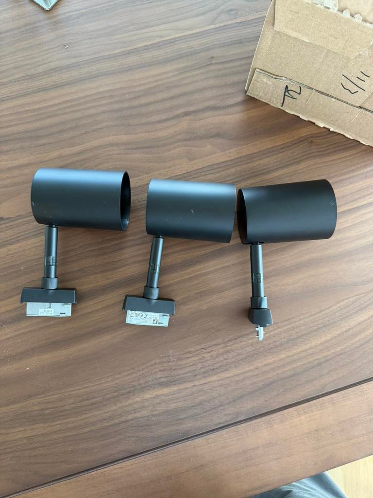 Paulmann URail GU10 spots, Ophalen of Verzenden, Zo goed als nieuw, Metaal of Aluminium, Plafondspot of Wandspot