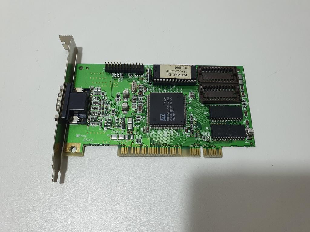 ATI Mach64 PCI Videokaart – VGA – Retro PC – 1995, Computers en Software, Videokaarten, Gebruikt, ., VGA, Ophalen of Verzenden
