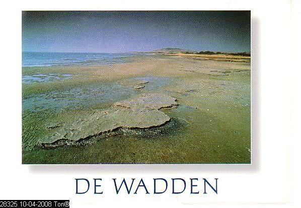 Ansichtkaart	Wadden, Verzenden, 1980 tot heden, Gelopen, Waddeneilanden