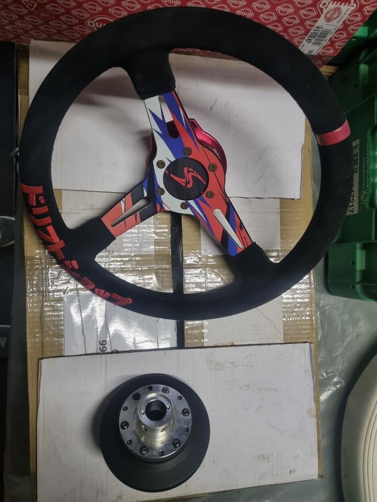 Sportstuur bmw met naaf e36, Ophalen of Verzenden, BMW