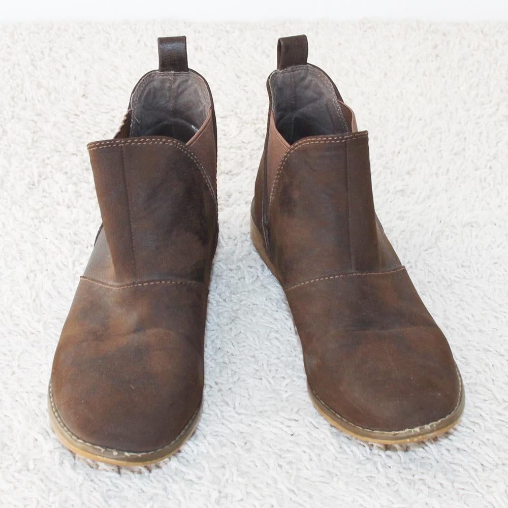 Mooie Leren Rocket Dog Laarsjes s21 (Maat 38) € 20,-, Kleding | Dames, Schoenen, Bruin, Lage of Enkellaarzen, Rocket Dog, Ophalen of Verzenden