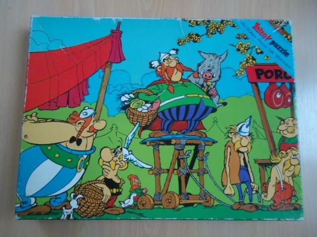 Asterix puzzel, 140 stukjes Flamenco, vintage, Ophalen of Verzenden, Asterix en Obelix, Gebruikt