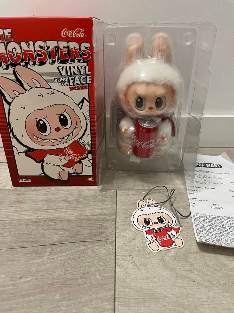 Pop Mart The Monsters Labubu Coca-Cola, Ophalen of Verzenden, Nieuw