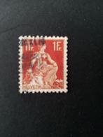 Zwitserland zittende Helvetia gestempeld, Ophalen of Verzenden, Gestempeld