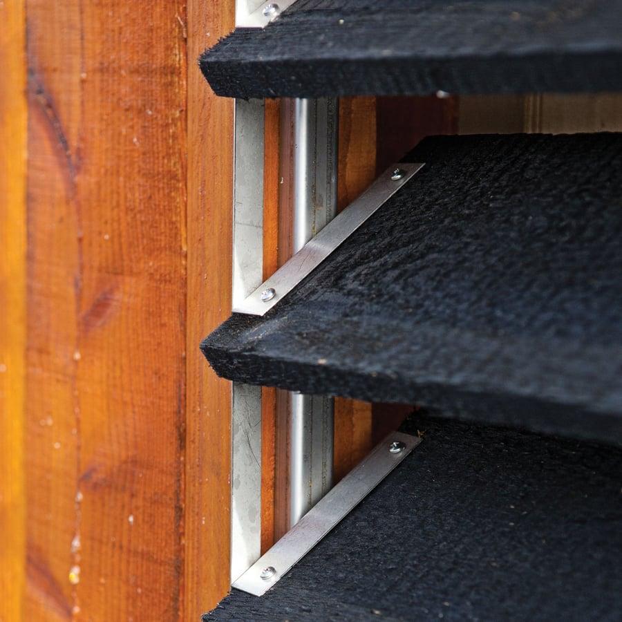 Flex Fenne verstelbare lamellen voor buiten, Ophalen, Nieuw, Rvs, Overige typen