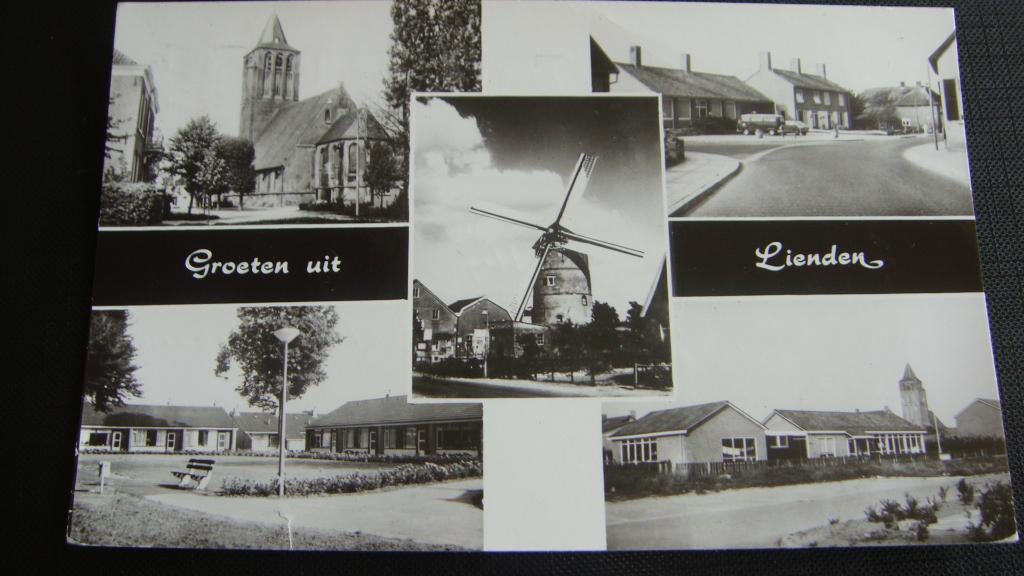 Lienden Groeten Uit, Verzamelen, Ansichtkaarten | Nederland, Ophalen of Verzenden, 1960 tot 1980, Gelopen, Gelderland