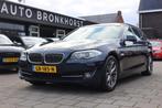 BMW 5 Serie Touring 523i HIGH EXECUTIVE | AUT | PANO | LEDER, Euro 5, Achterwielaandrijving, Gebruikt, Zwart