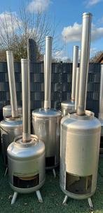 RVS Houtgestookte Zwembad / Hottub Kachels – Zeer Krachtig, Tuin en Terras, Ophalen of Verzenden, Zo goed als nieuw