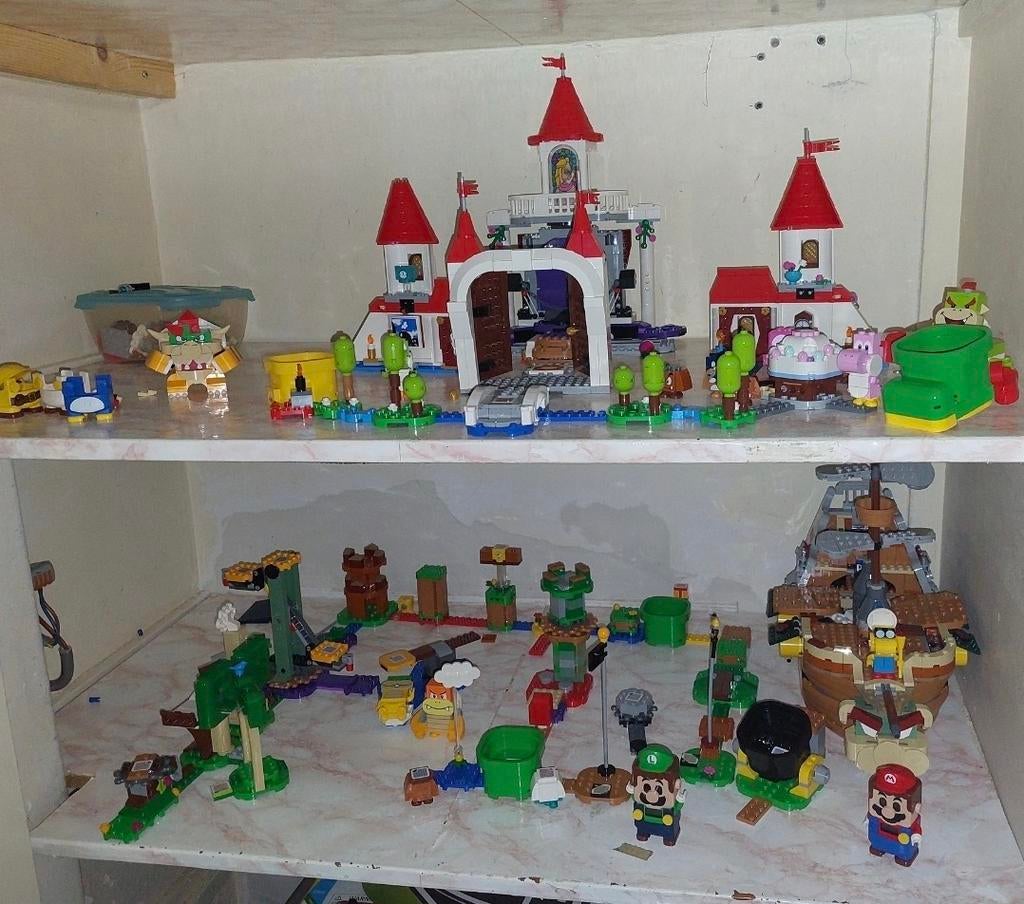 Grote collectie LEGO Super Mario, Ophalen