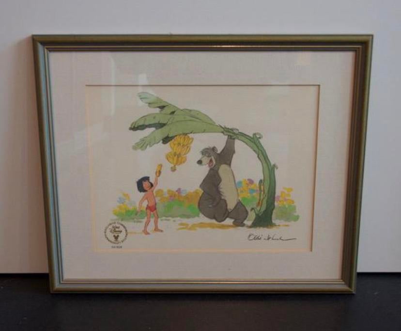 Disney Litho Jungle Book, Antiek en Kunst, Kunst | Litho's en Zeefdrukken, Ophalen of Verzenden