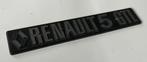 Renault 5 GTL embleem oldtimer, Ophalen of Verzenden, Gebruikt