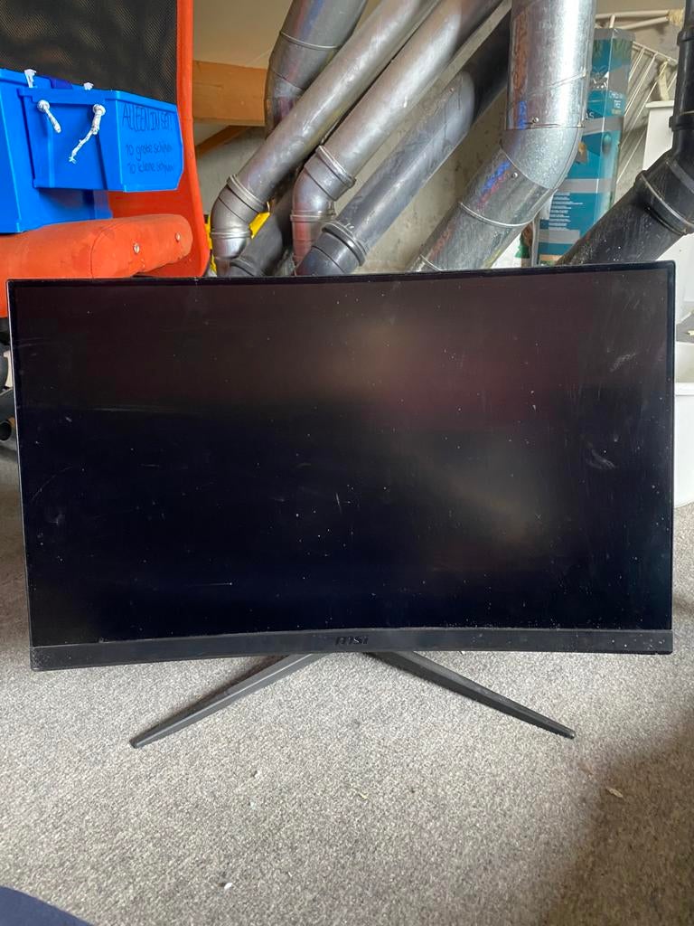 MSI MAG271C gaming monitor, Computers en Software, Monitoren, Gebruikt, 101 t/m 150 Hz, Hoofdtelefoonaansluiting, Full HD