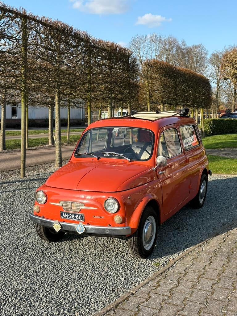 Fiat Autobianchi Giardiniera 0.5 500 D 1971, Auto's, Overige Auto's, Particulier, Benzine, Stationwagon, Handgeschakeld, Geïmporteerd