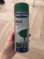 Spectrum Matt Groene Spuitverf - Ongebruikt, Doe-het-zelf en Verbouw, Verf, Beits en Lak, Ophalen, Nieuw, Verf, Minder dan 5 liter