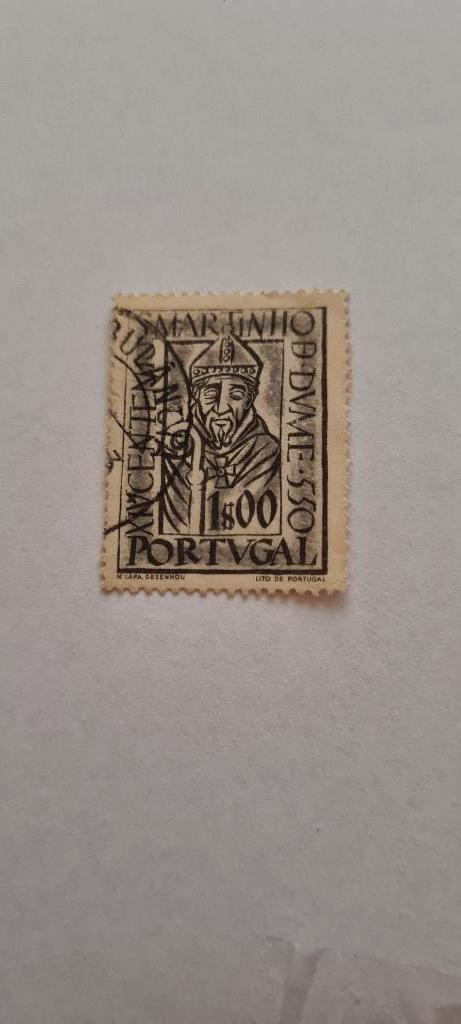 7971 portugal st martinus von braga 1953, Verzenden, Portugal