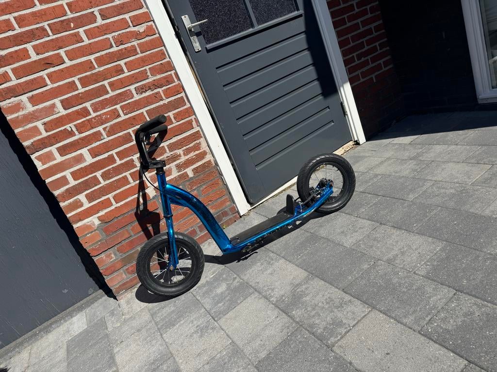 Invert orbit Loopstep - Blauwe step met grote wielen, Fietsen en Brommers, Steps, Ophalen, Gebruikt, Gewone step