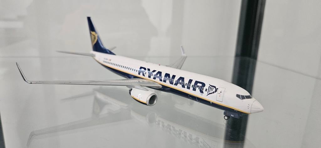 JC Wings Ryanair Boeing 737-800 EI-ESX 1:200, Ophalen of Verzenden, Zo goed als nieuw, Schaalmodel
