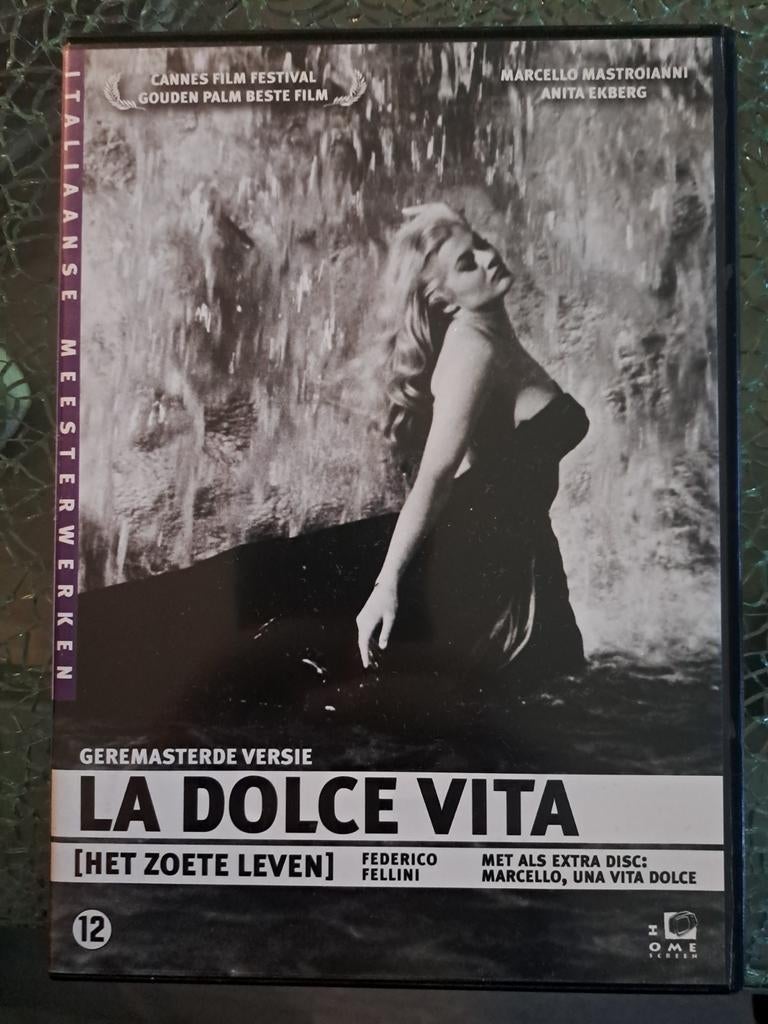 La dolce vita (dvd), Alle leeftijden, Ophalen of Verzenden, Zo goed als nieuw, Drama