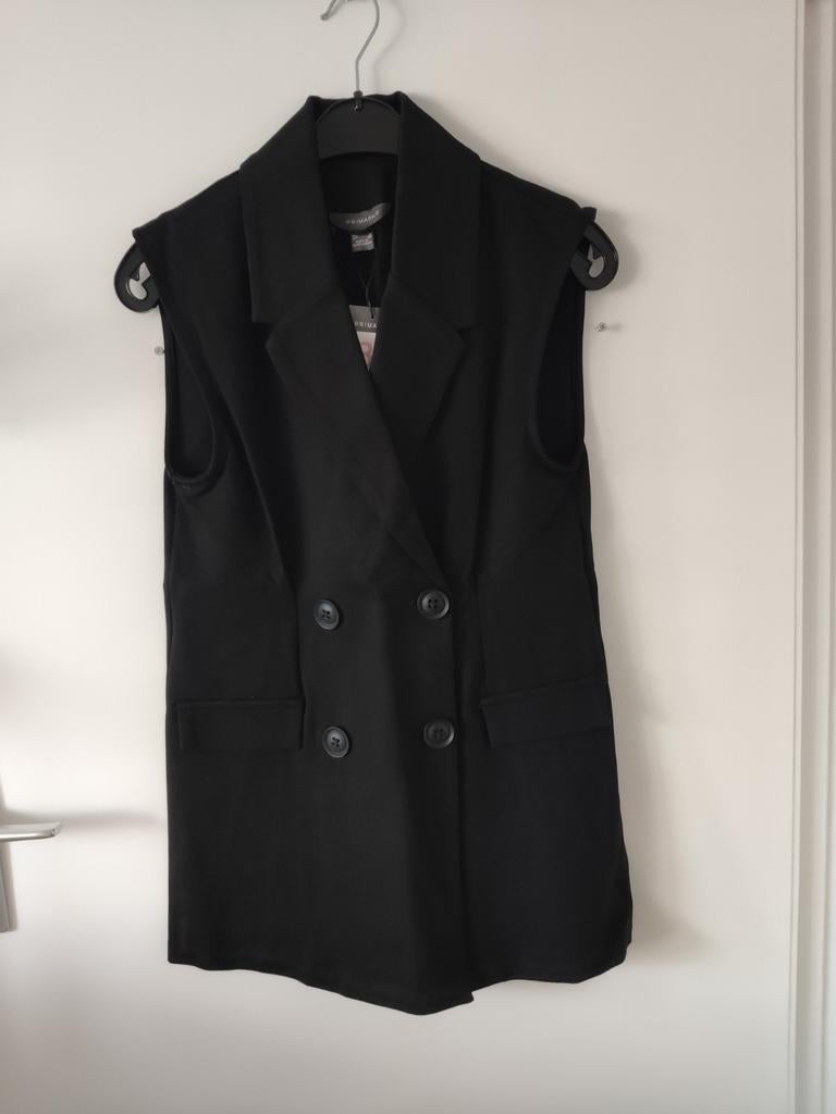 Sleeveless blazer dress zwart 32 XXS nieuw, Zwart, Nieuw, Ophalen of Verzenden, Jasje