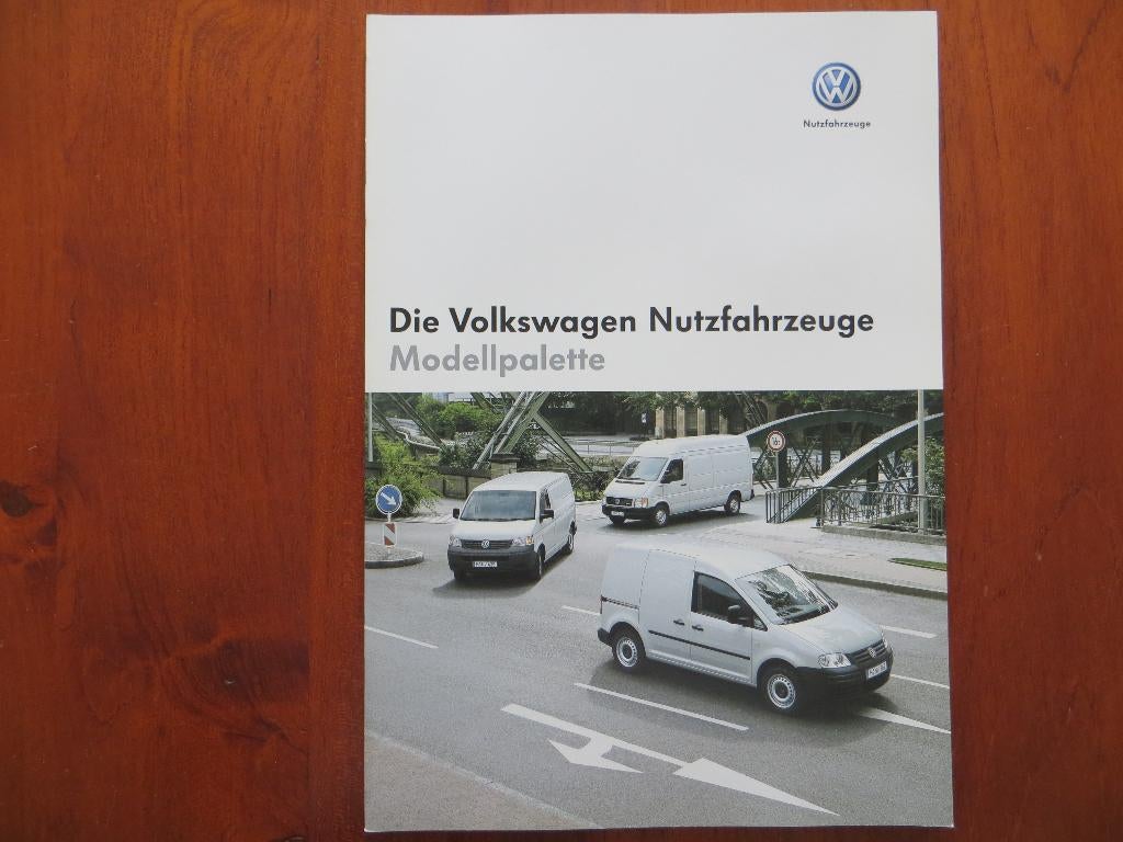 Volkswagen die Modellpalette Crafter Transporter Caddy 2006, Ophalen of Verzenden, Nieuw, Volkswagen