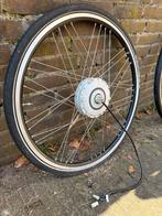 Voorwiel e-bike Sparta C3 met motor en kabels, Fietsen en Brommers, Fietsonderdelen, Ophalen, Gebruikt, Algemeen, Wiel