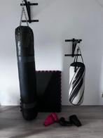 Set Bokszakken met matten en handschoenen, Sport en Fitness, Boksen, Ophalen, Zo goed als nieuw, Bokszak