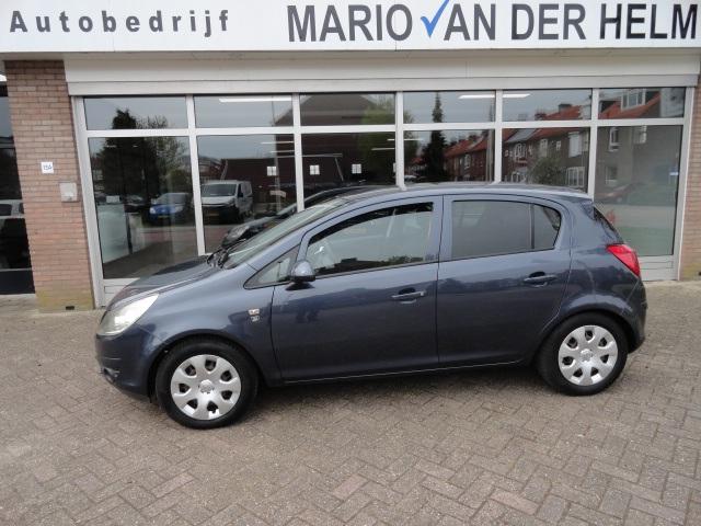 Opel Corsa 1.2-16V '111' Edition Airco/Cruise control, Voorwielaandrijving, Euro 5, Gebruikt, Zwart