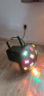 Oldskool discolamp met nieuwe lampen, Ophalen, Gebruikt, Licht, Geluidgestuurd