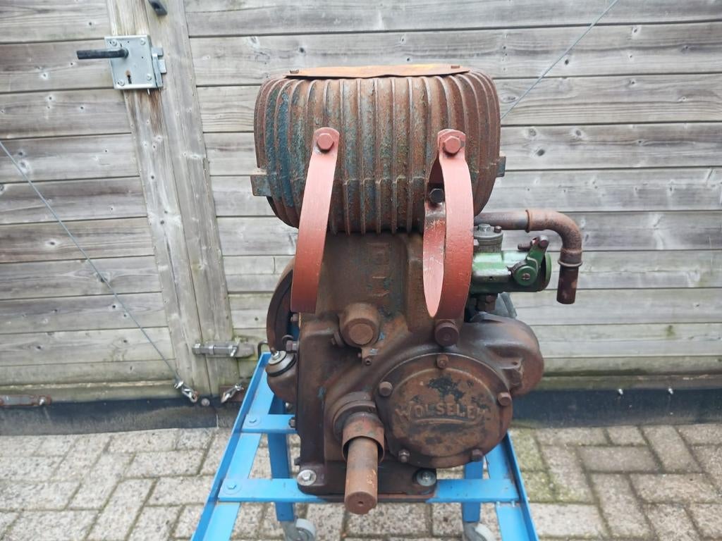 Wolseley WD8 stationaire motor, Doe-het-zelf en Verbouw, Motoren, Zo goed als nieuw, Benzinemotor, Ophalen of Verzenden