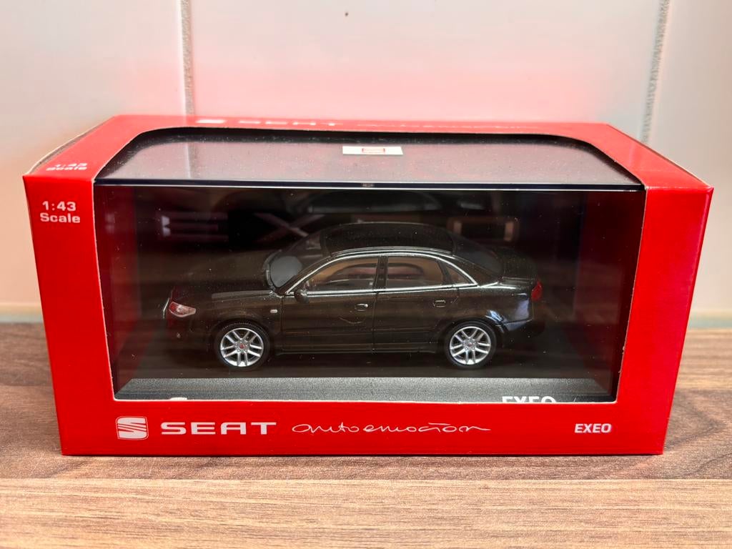 Seat Exeo Sedan Magic Black Fischer 1:43, Ophalen of Verzenden, Nieuw, Auto, Overige merken