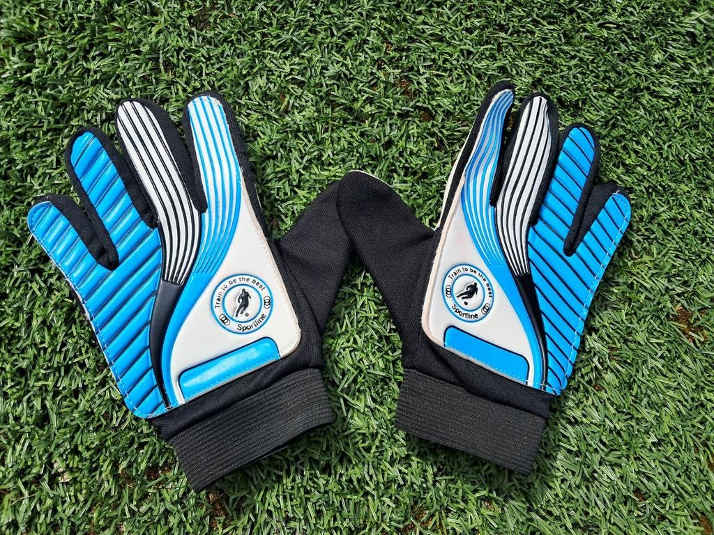 Sportline keepershandschoenen voor kinderen - maat M, Sport en Fitness, Voetbal, Ophalen of Verzenden, Gebruikt, Overige typen