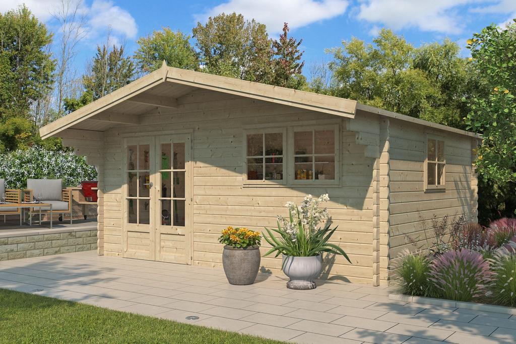 Woodlands Blokhut Koski Compleet Pakket voor Slechts € 5975, Ophalen of Verzenden, Nieuw, 250 cm of meer, Planken