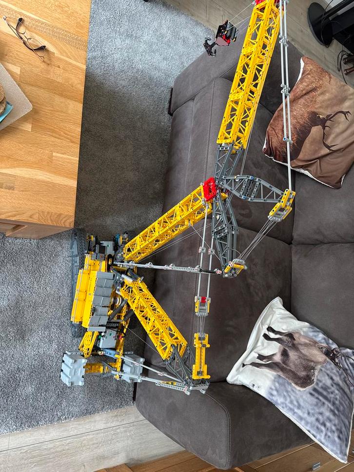 LEGO Technic Liebherr LR 13000 Kraan (42146), Kinderen en Baby's, Speelgoed | Bouwstenen, Zo goed als nieuw, Overige merken, Ophalen of Verzenden