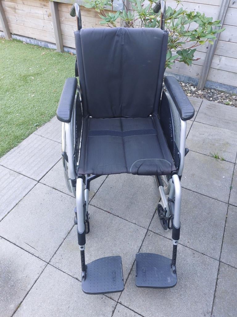 Rolstoel duwrolstoel, Ophalen, Inklapbaar, Gebruikt, Duwrolstoel
