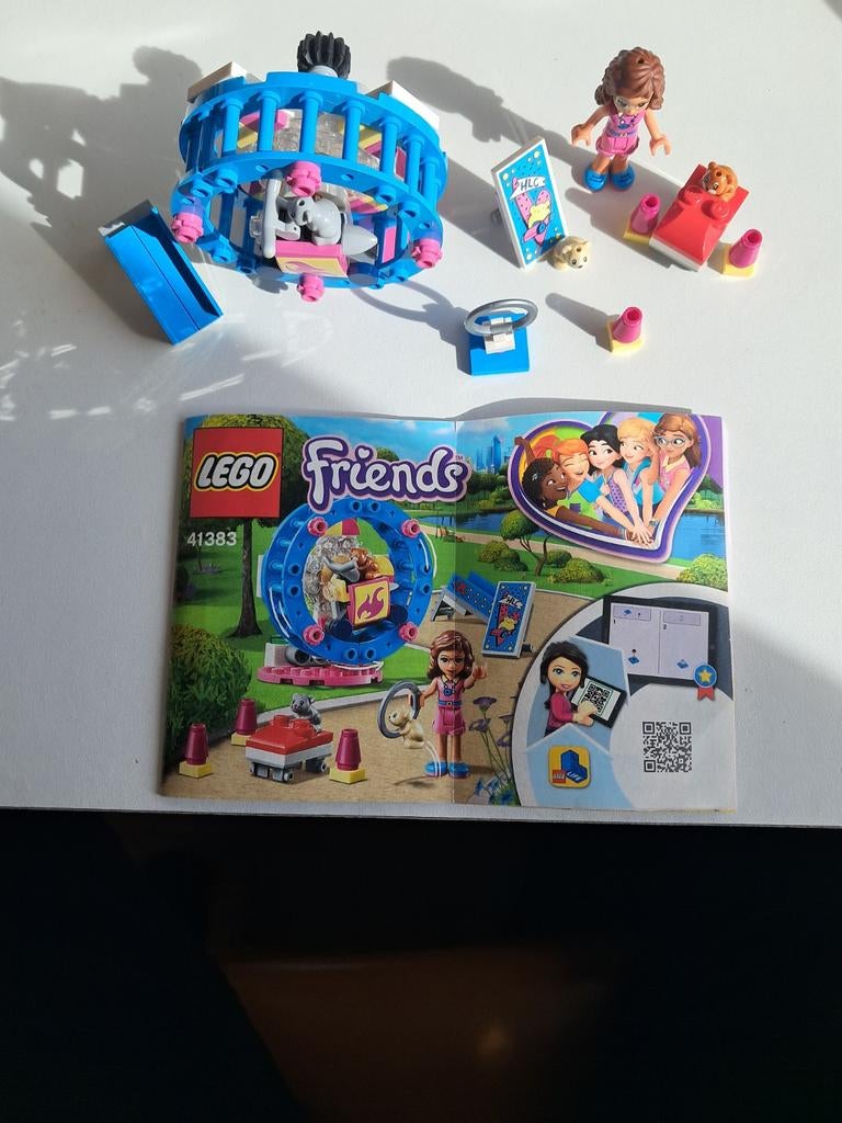 Lego Friends 41383 Emma's Hamsterspeeltuin, Ophalen