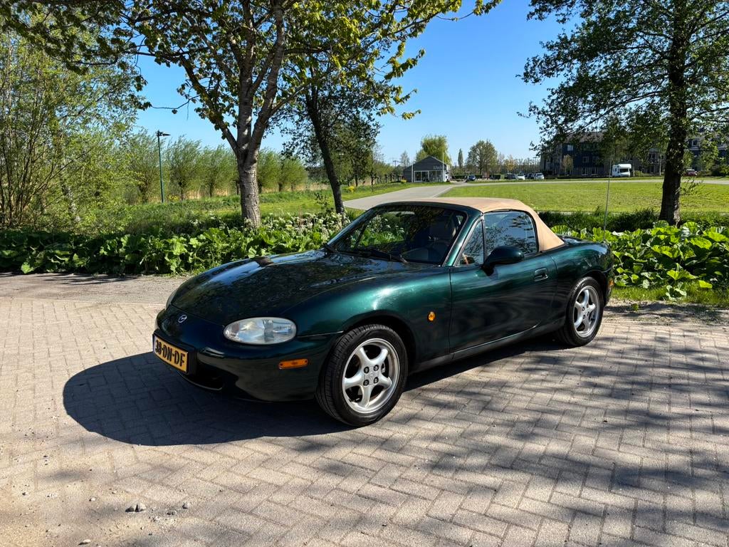 Mazda MX-5 NB 1.6 | Origineel NL | 122.025 km | Hardtop, 40 €/maand, Beige, 4 cilinders, Cabriolet
